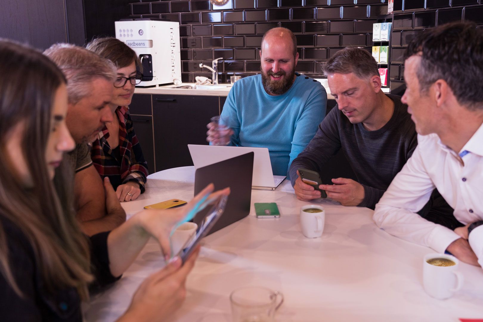 Rebels in een meeting